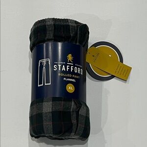 Stafford Plaid Flannel Pants XL